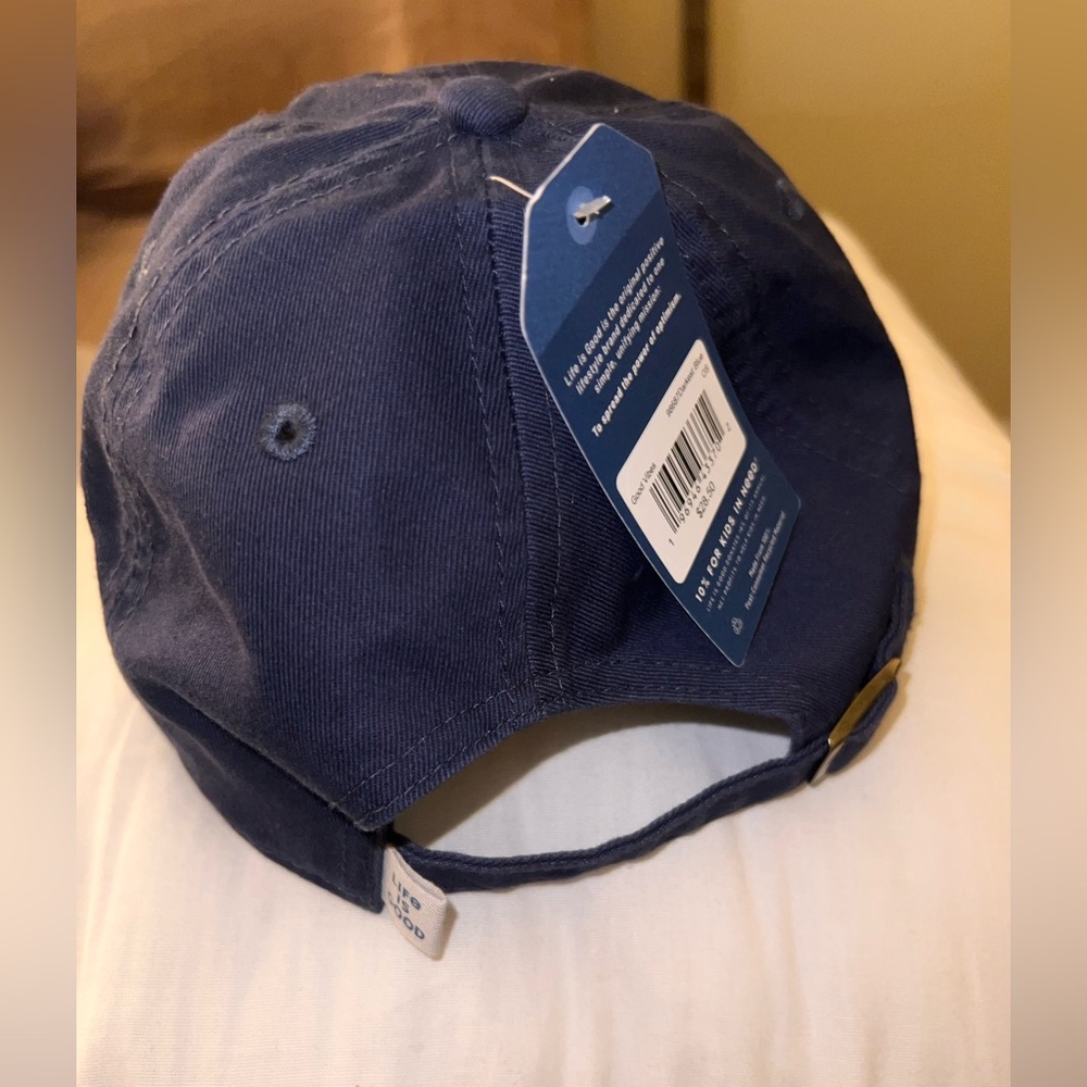 NWT Life is Good Navy Cap - Picture 7 of 7